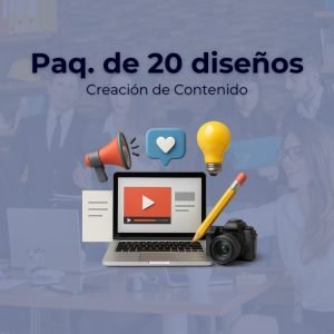Paquete de 20 diseños